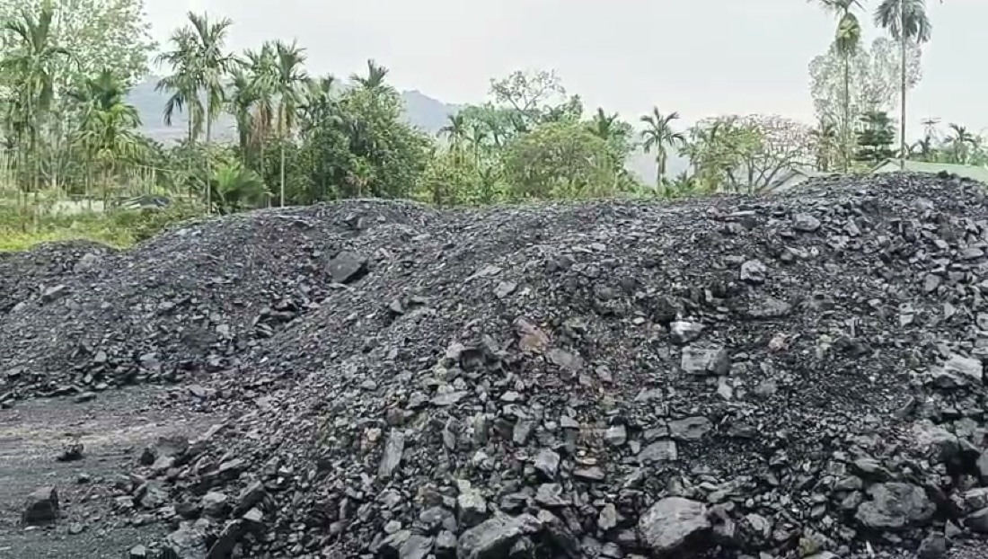 North East Coal Partners stockyard in the North East